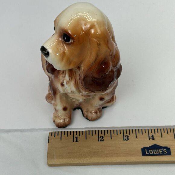 Vintage Relpo 1893 Japan MCM Ceramic Cocker Spaniel Dog Planter Sponge Holder 5" - Picture 14 of 16